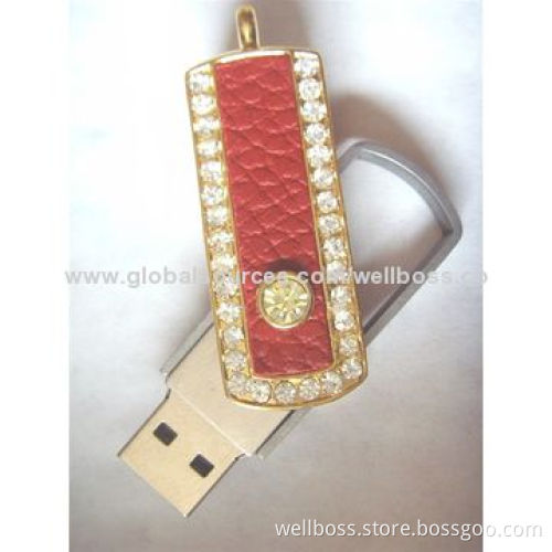 Jewelry USB Flash Drive, 5-year Warranty, Hot Plug-and-play, 1 to 256GB CapacityNew